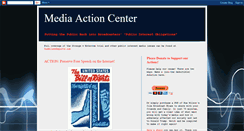 Desktop Screenshot of mediaactioncenter.net